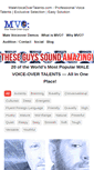 Mobile Screenshot of malevoiceovertalents.com